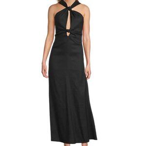 ANTONIO MELANI Black Strapless Dress